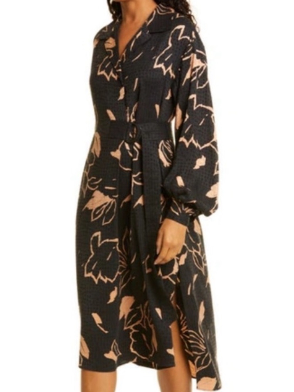 NWOT Ted Baker London Dianna Integral Floral Wrap Dress Size UK 1.